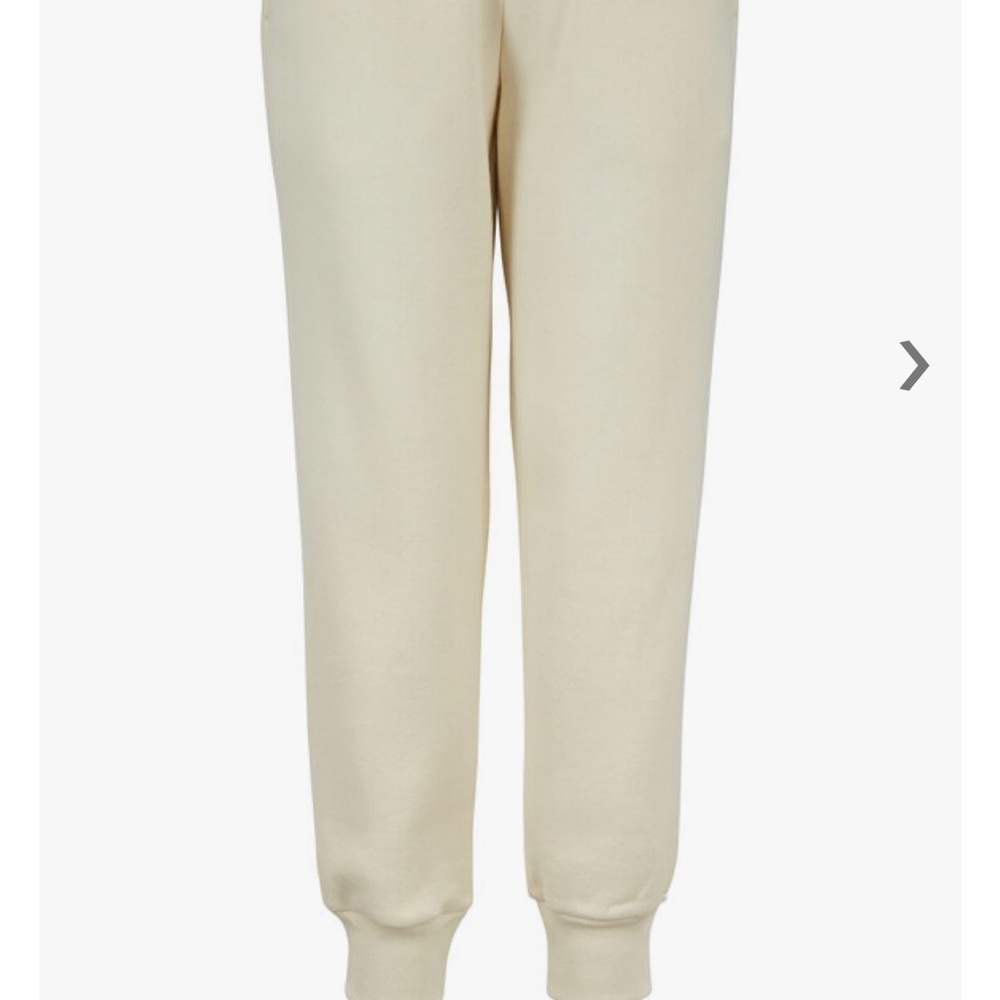 Cream Jogger Pants